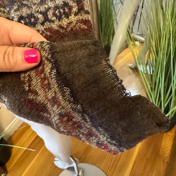 Eddie Bauer Men's Wool Blend Fair Isle Crewneck Sweater Medium VINTAGE AKA - Picture 5 of 8